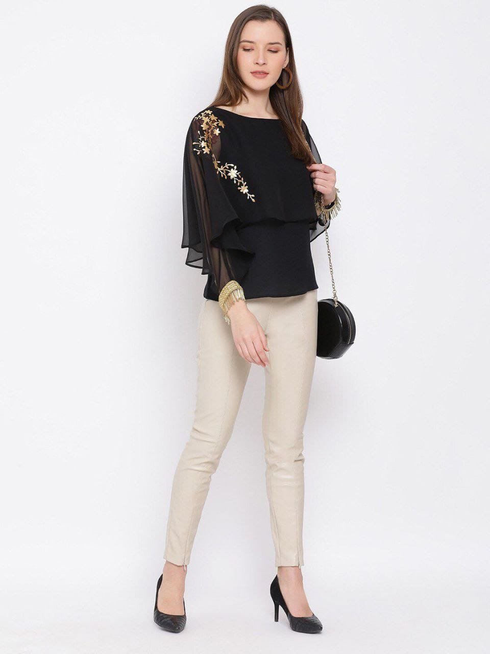 ALL WAYS YOU casual cap sleeve stylish Top